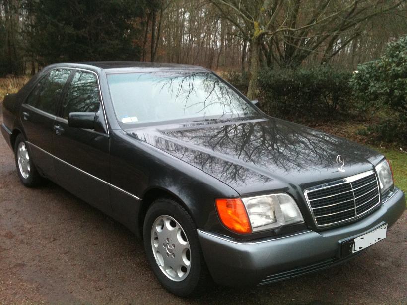 Left hand drive MERCEDES S CLASS S 600 V12 SE